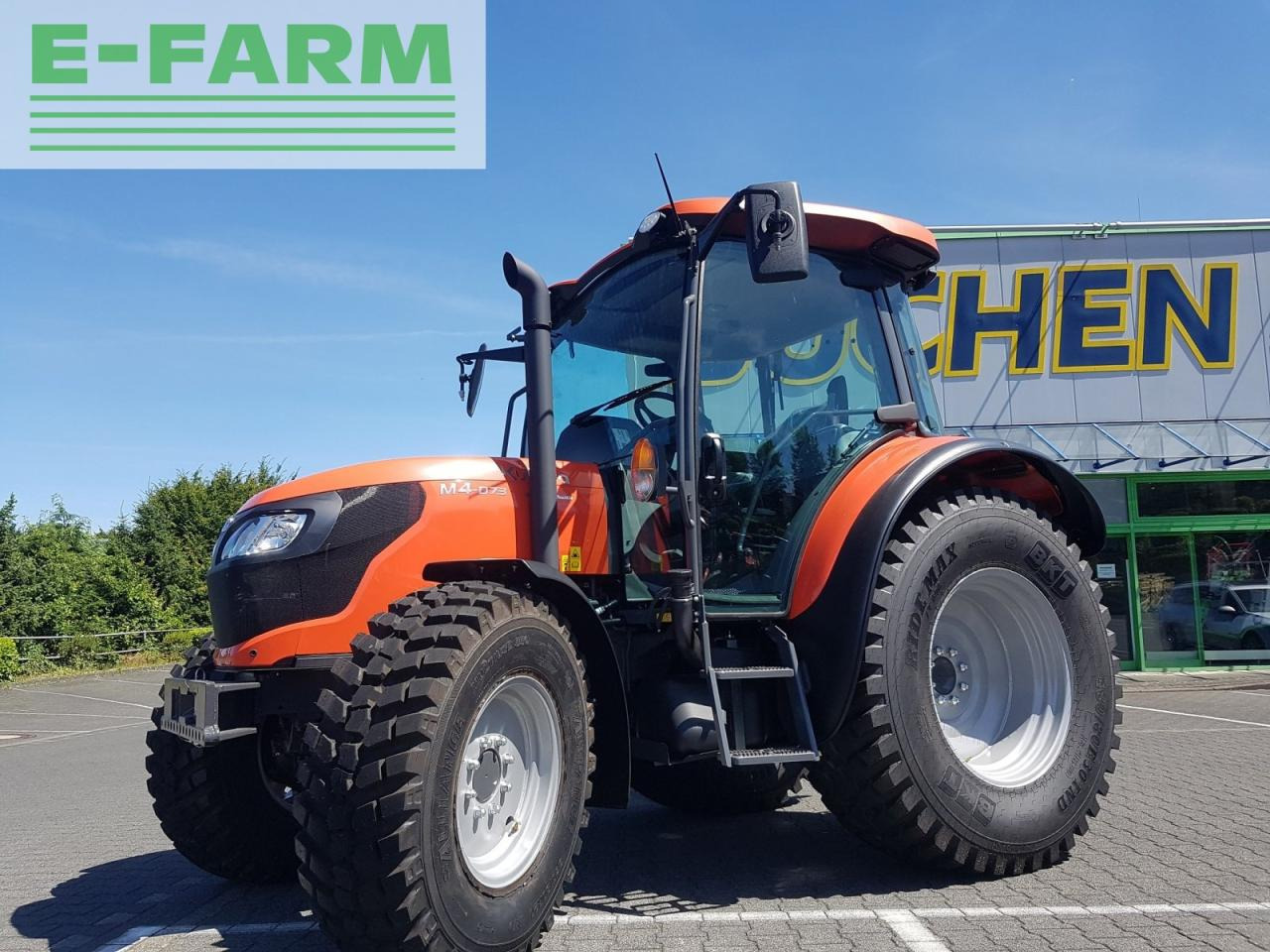 Trator Kubota m4073 cab: foto 6