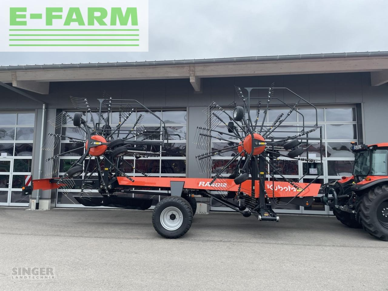 Kubota ra 4012 andex 1254 - rad 710/22,5" + einzelaushub - Ancinho enleirador: foto 3 Kubota ra 4012 andex 1254 - rad 710/22,5" + einzelaushub - Ancinho enleirador: foto 3