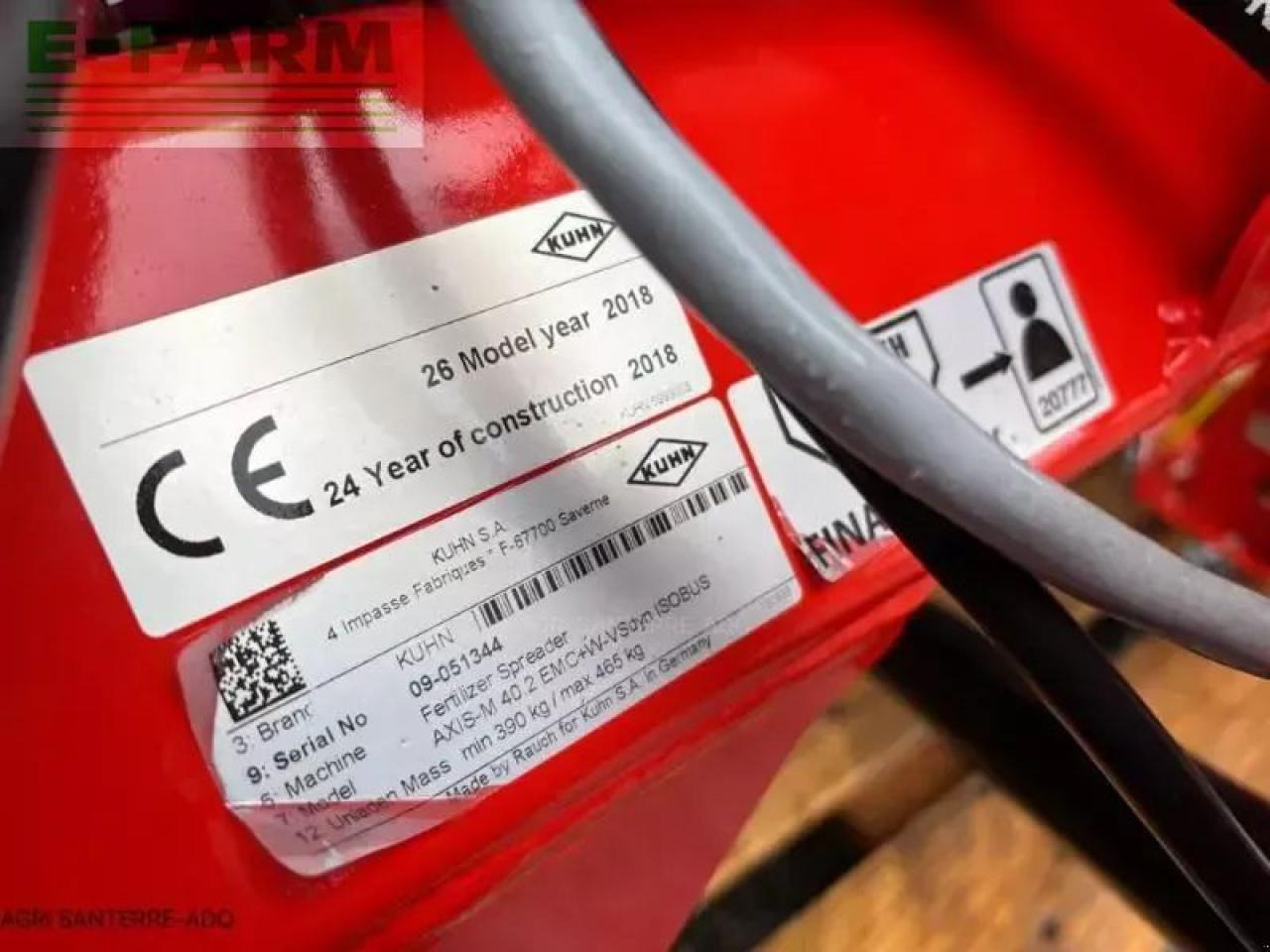 Kuhn axis 40.2 - Distribuidor de fertilizantes: foto 2 Kuhn axis 40.2 - Distribuidor de fertilizantes: foto 2