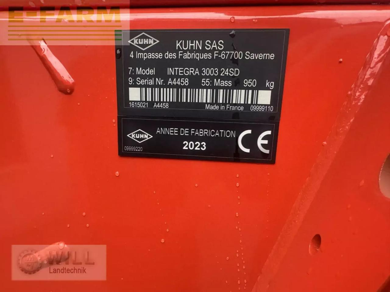 Kuhn combiliner integra - Semeadora combinada: foto 4 Kuhn combiliner integra - Semeadora combinada: foto 4