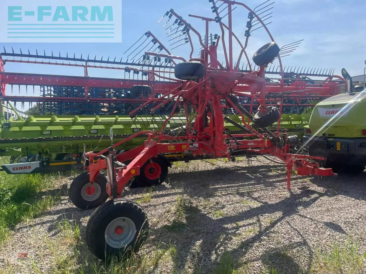 Kuhn ga 6501 - Ancinho enleirador: foto 5 Kuhn ga 6501 - Ancinho enleirador: foto 5