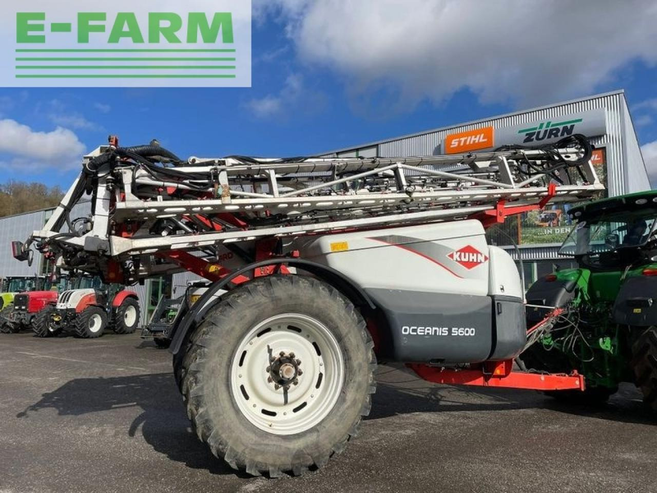 Kuhn oceanis 5600 - Pulverizador de arrastar: foto 1 Kuhn oceanis 5600 - Pulverizador de arrastar: foto 1