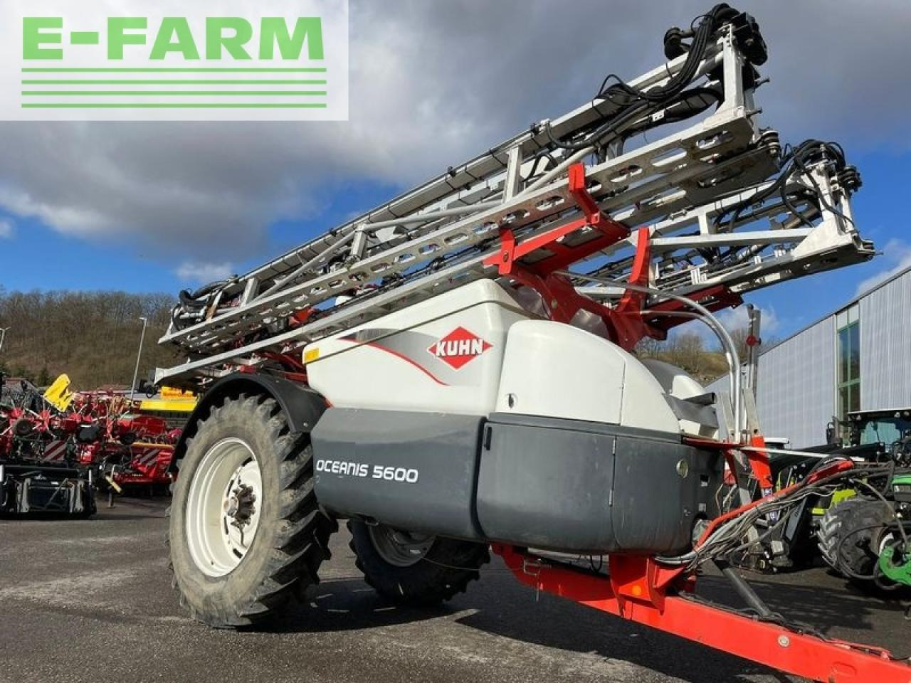 Kuhn oceanis 5600 - Pulverizador de arrastar: foto 4 Kuhn oceanis 5600 - Pulverizador de arrastar: foto 4