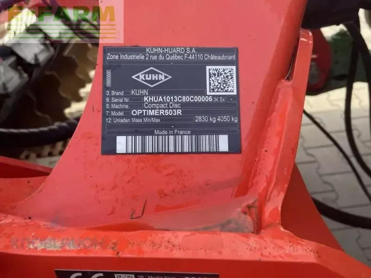 Kuhn optimer + 503r - Grades de discos: foto 5 Kuhn optimer + 503r - Grades de discos: foto 5