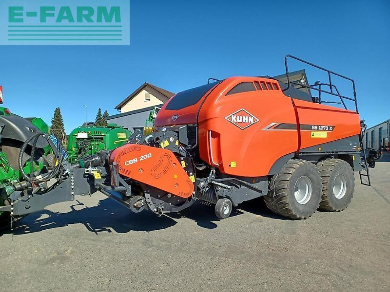 Kuhn sb 1270 x oc omnicut - Enfardadeira de fardos quadrados: foto 1 Kuhn sb 1270 x oc omnicut - Enfardadeira de fardos quadrados: foto 1