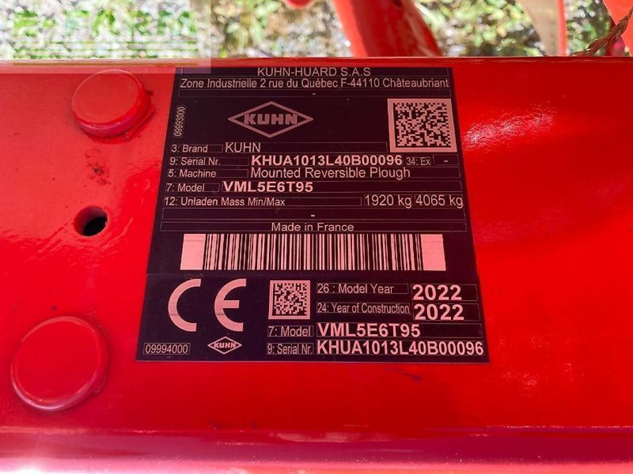 Kuhn vml5et9095lp - Arado: foto 5 Kuhn vml5et9095lp - Arado: foto 5