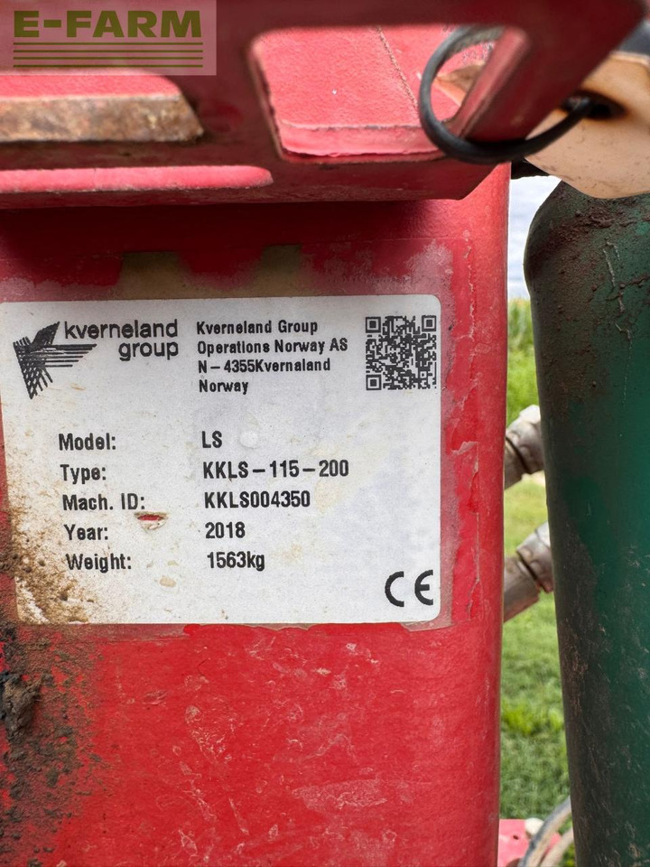 Kverneland LS 115-200 - Arado: foto 5 Kverneland LS 115-200 - Arado: foto 5