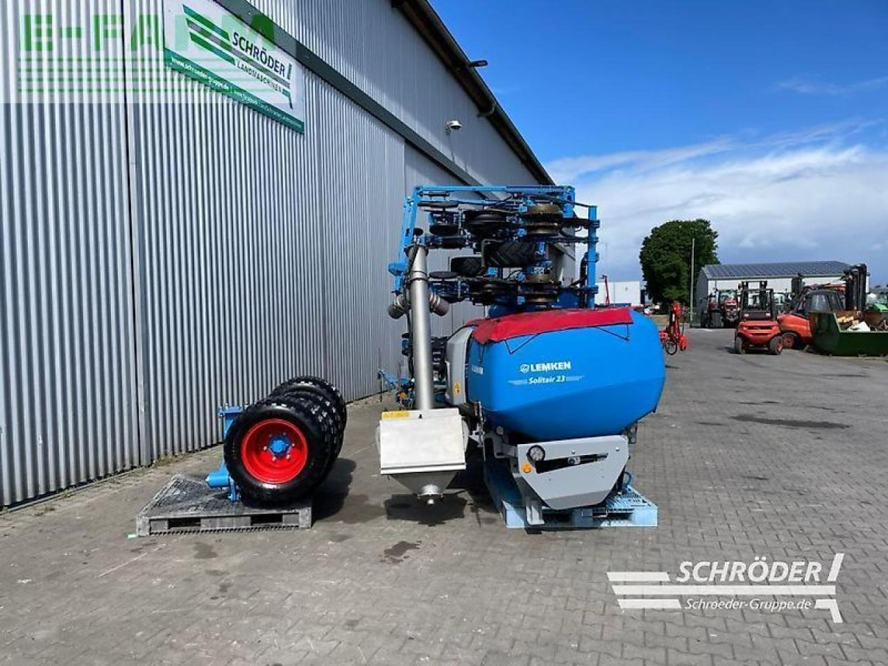 Lemken azurit 9/8.75 k d + solitair 23/1900 - Semeadora de precisão: foto 3 Lemken azurit 9/8.75 k d + solitair 23/1900 - Semeadora de precisão: foto 3