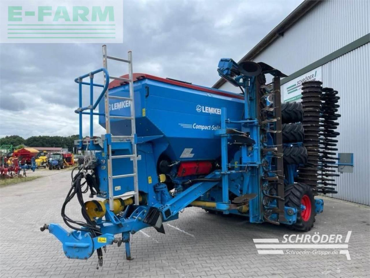 Lemken compact solitair 9/600 kk + zirkon - Semeadora combinada: foto 5 Lemken compact solitair 9/600 kk + zirkon - Semeadora combinada: foto 5