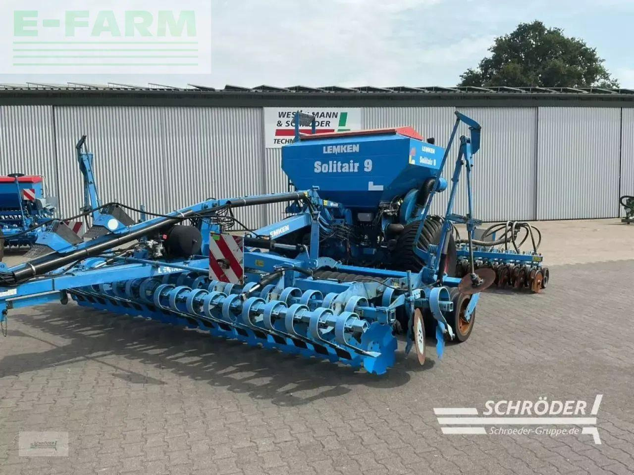 Lemken heliodor 8/500 ka + solitair 9 - Semeadora combinada: foto 1 Lemken heliodor 8/500 ka + solitair 9 - Semeadora combinada: foto 1