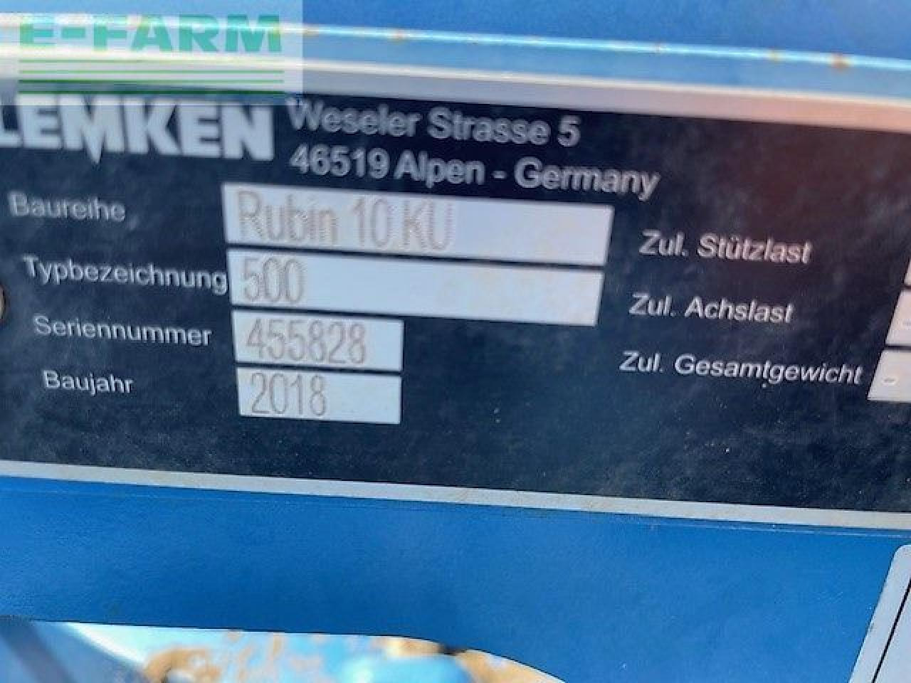 Lemken rubin 10/500ku - Grades de discos: foto 4 Lemken rubin 10/500ku - Grades de discos: foto 4