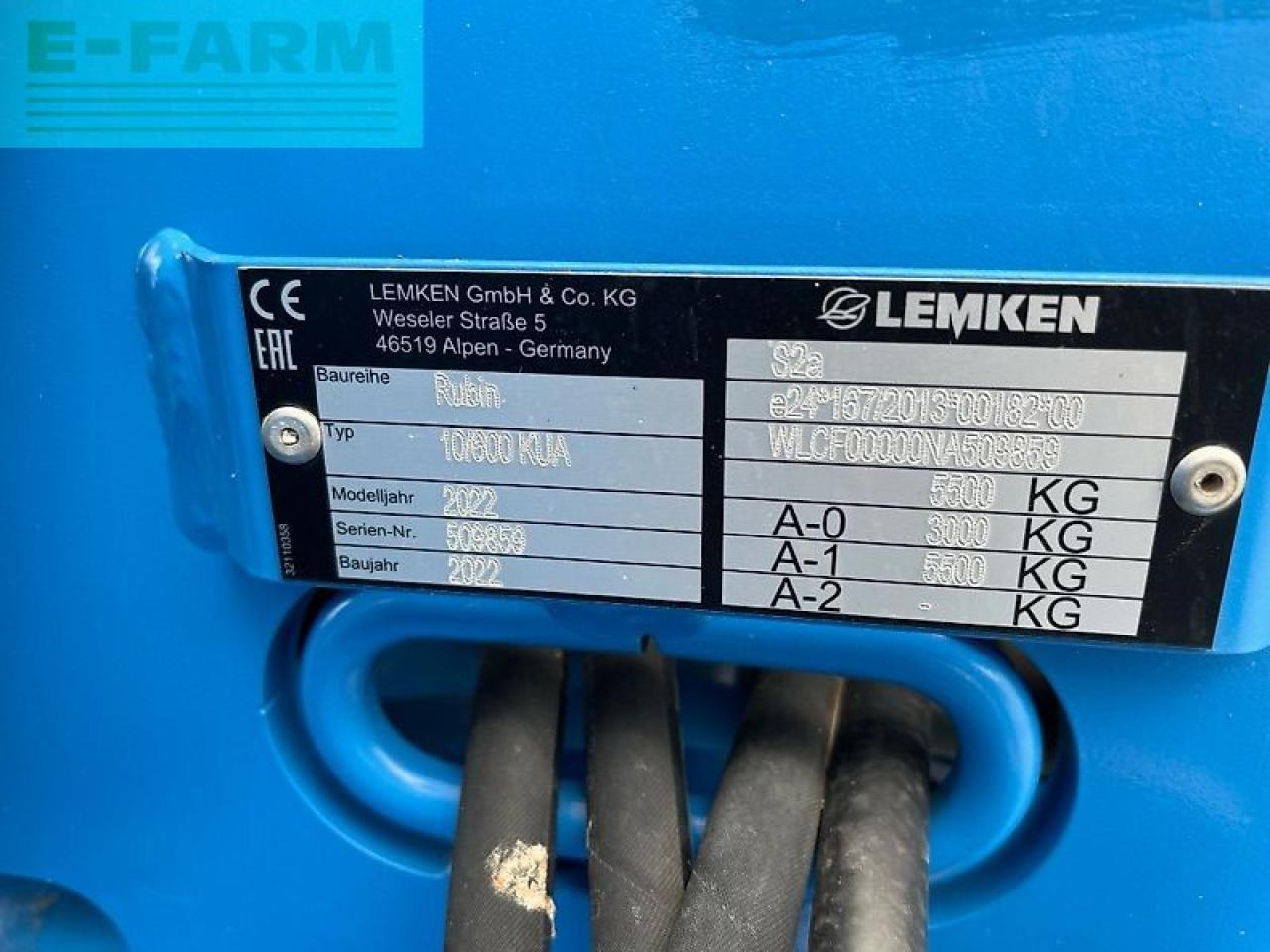 Lemken rubin 10/600 kua - Grades de discos: foto 4 Lemken rubin 10/600 kua - Grades de discos: foto 4