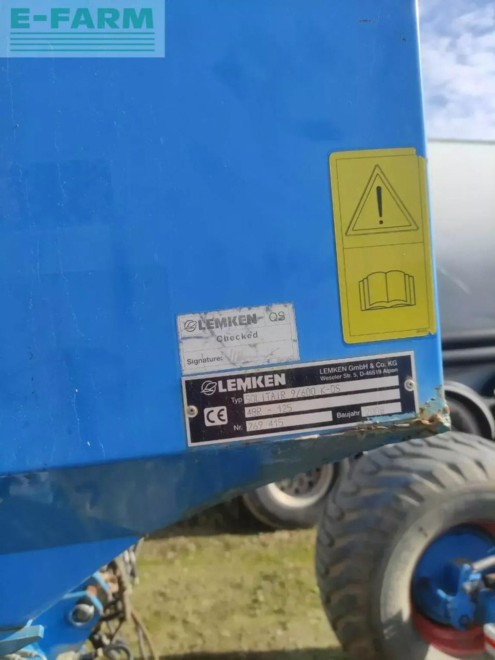 Lemken solitair 9 - Semeadora combinada: foto 5 Lemken solitair 9 - Semeadora combinada: foto 5
