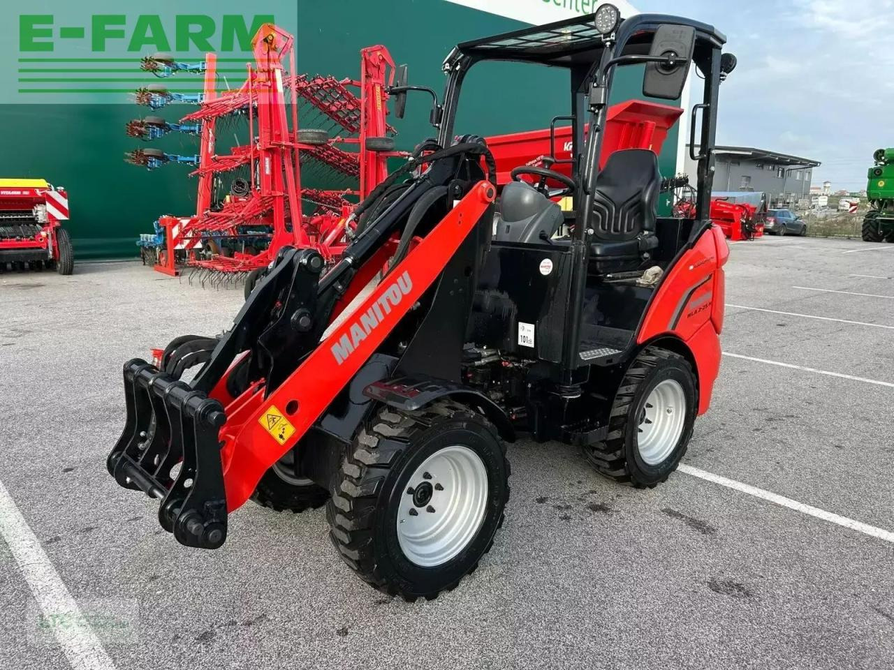 Manitou hoflader mla 2-25 - Pá carregadora de rodas: foto 1 Manitou hoflader mla 2-25 - Pá carregadora de rodas: foto 1