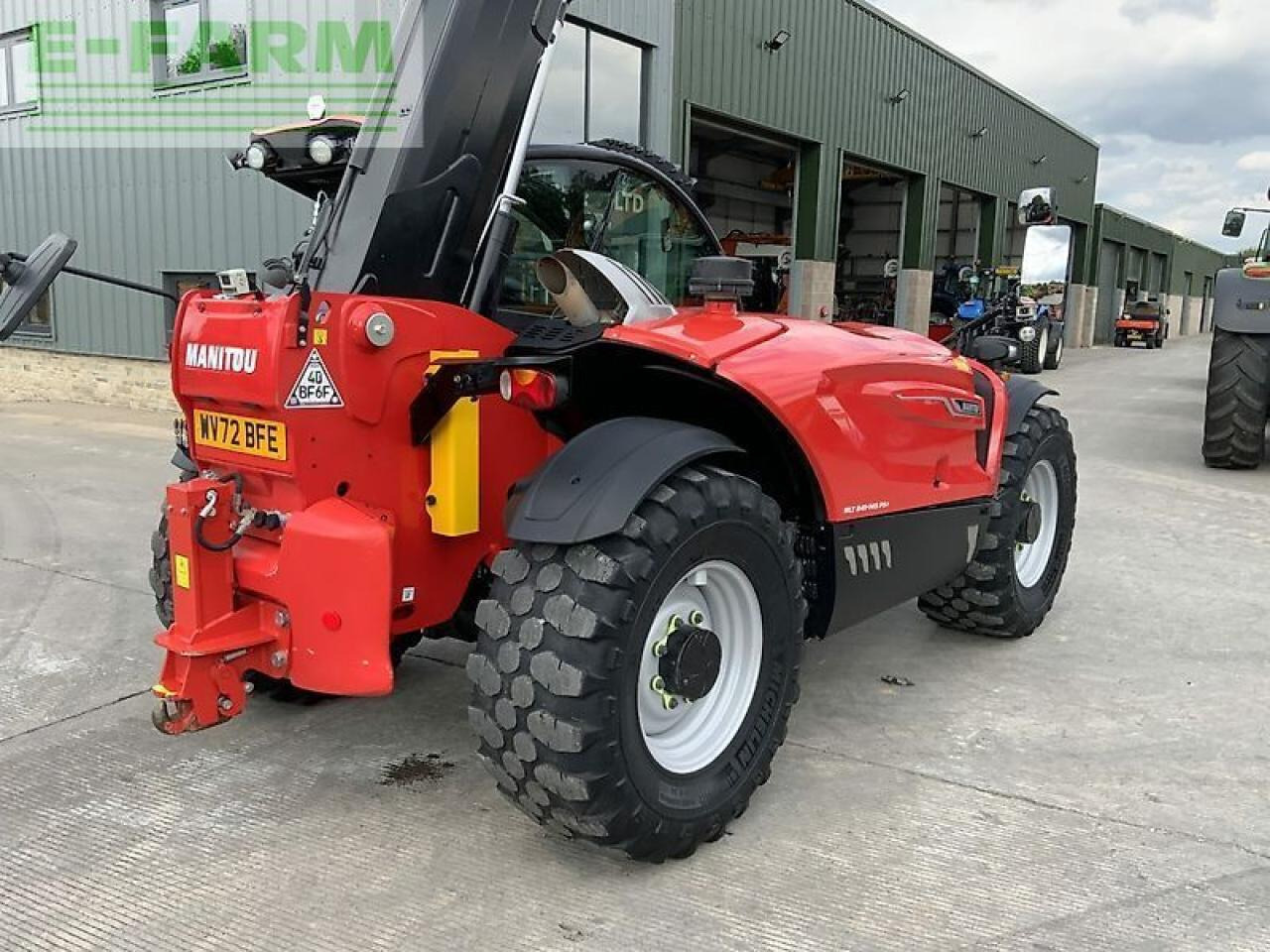 Empilhador telescópico Manitou mlt 841-145 ps+ telehandler (st23226): foto 12