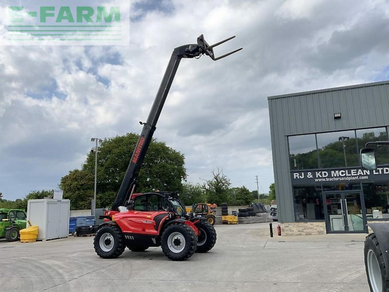 Empilhador telescópico Manitou mlt 841-145 ps+ telehandler (st23226): foto 13