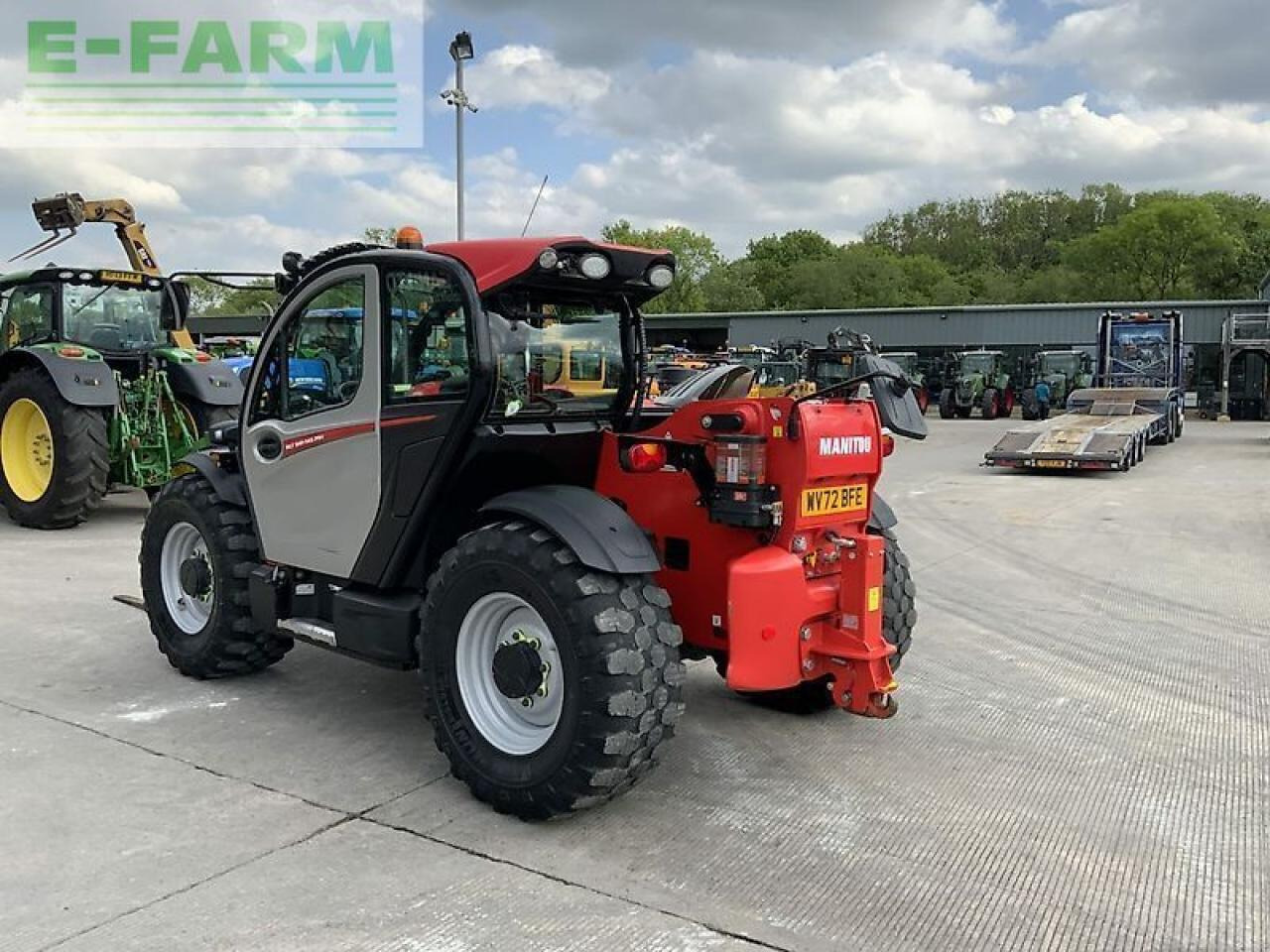 Empilhador telescópico Manitou mlt 841-145 ps+ telehandler (st23226): foto 7