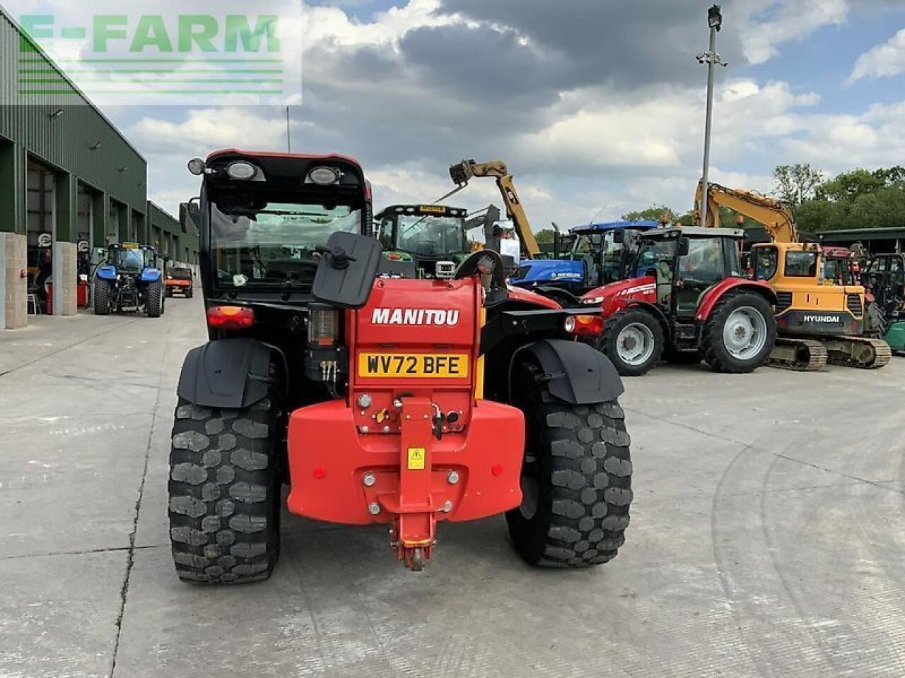 Empilhador telescópico Manitou mlt 841-145 ps+ telehandler (st23226): foto 9