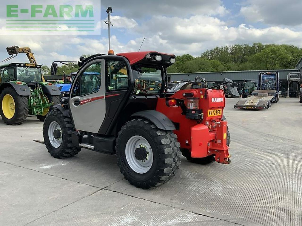 Empilhador telescópico Manitou mlt 841-145 ps+ telehandler (st23226): foto 8