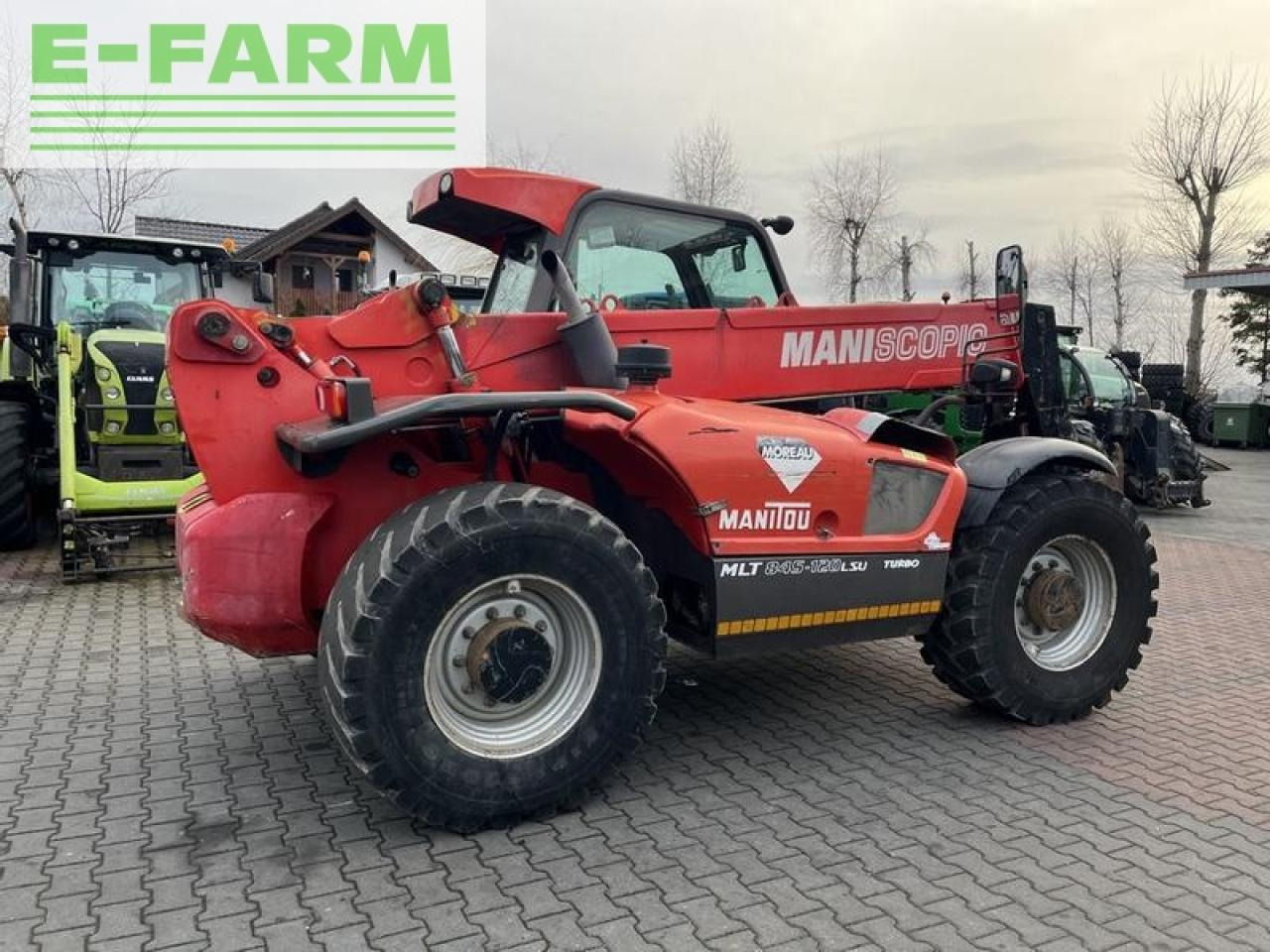 Manitou mlt 845-120 lsu turbo - Empilhador telescópico: foto 5 Manitou mlt 845-120 lsu turbo - Empilhador telescópico: foto 5