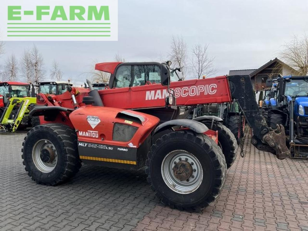 Manitou mlt 845-120 lsu turbo - Empilhador telescópico: foto 4 Manitou mlt 845-120 lsu turbo - Empilhador telescópico: foto 4