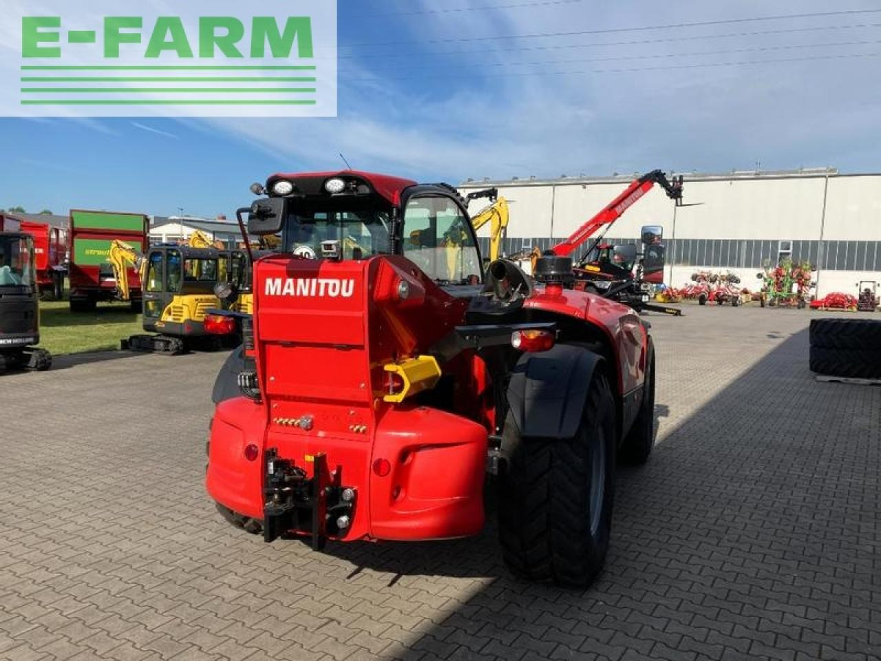 Manitou mlt 961 160 v plus - Empilhador telescópico: foto 5 Manitou mlt 961 160 v plus - Empilhador telescópico: foto 5