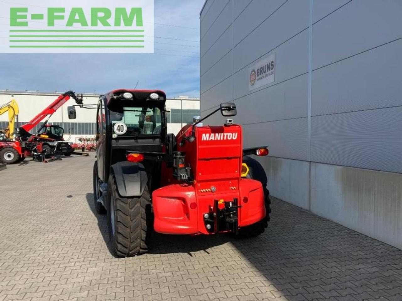 Manitou mlt 961 160 v plus - Empilhador telescópico: foto 4 Manitou mlt 961 160 v plus - Empilhador telescópico: foto 4