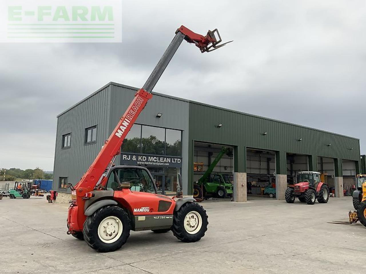 Manitou mlt730 t telehandler (st23681) - Empilhador telescópico: foto 1 Manitou mlt730 t telehandler (st23681) - Empilhador telescópico: foto 1
