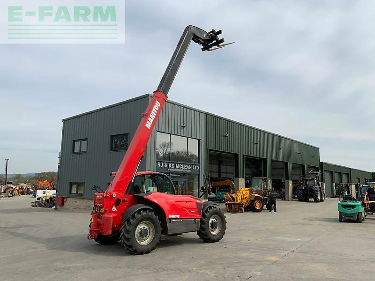 Empilhador telescópico Manitou mlt840-137 ps telehandler (st21723): foto 10