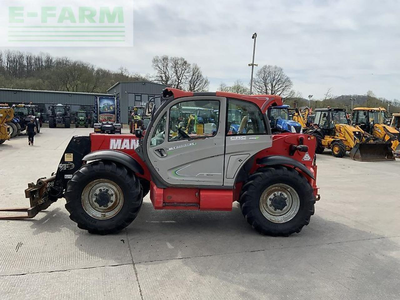 Empilhador telescópico Manitou mlt840-137 ps telehandler (st21723): foto 6