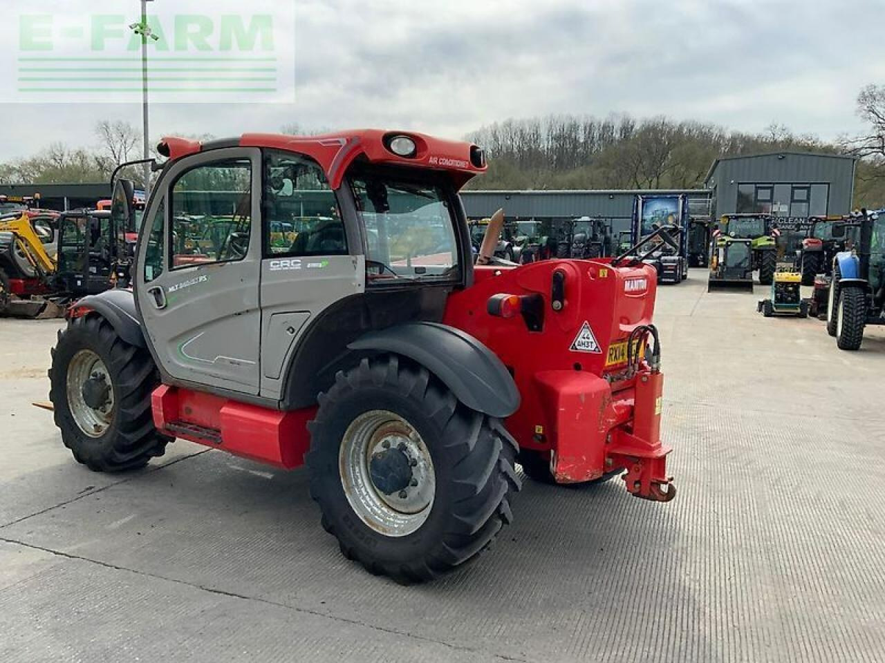 Empilhador telescópico Manitou mlt840-137 ps telehandler (st21723): foto 7