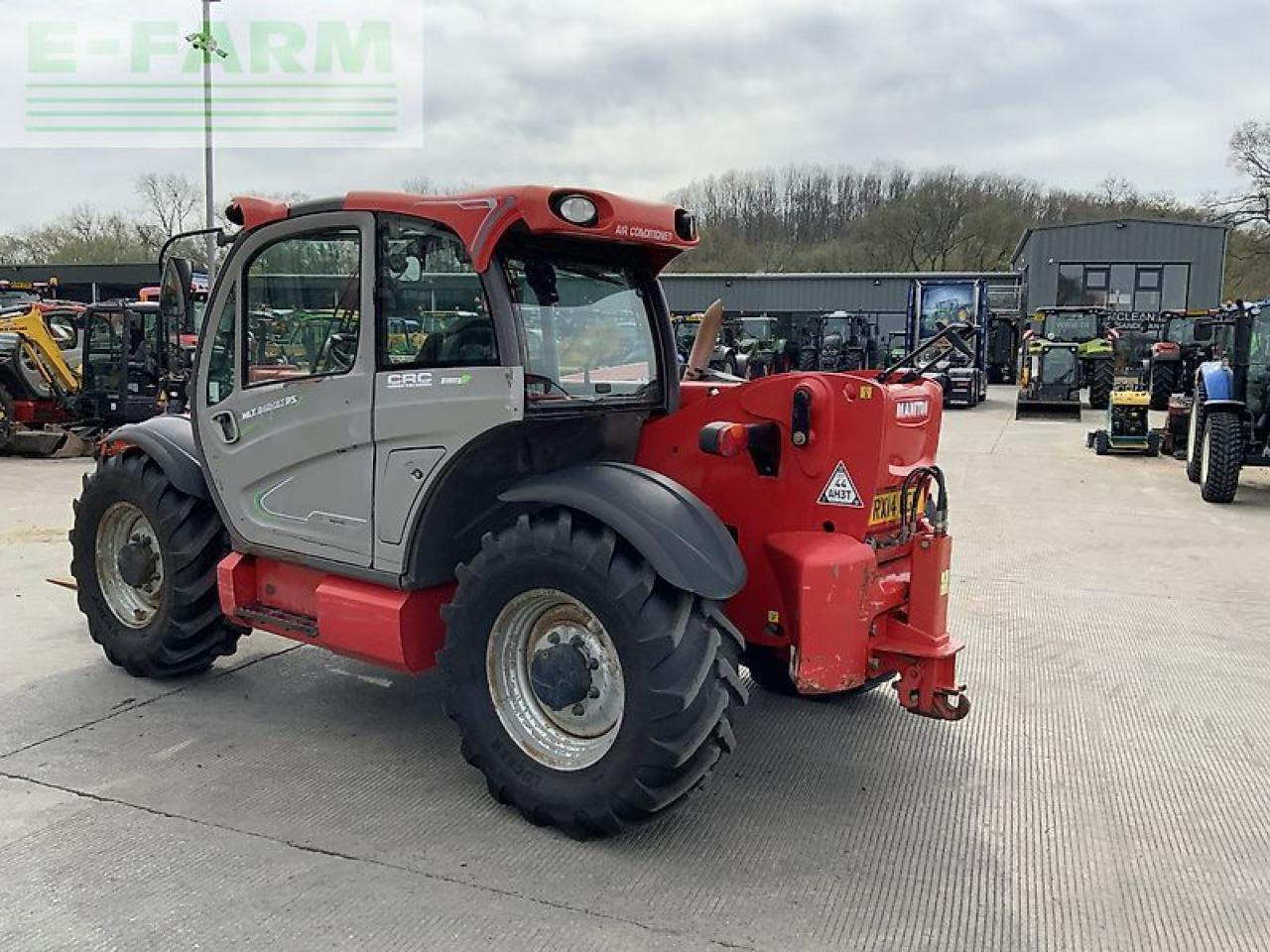 Empilhador telescópico Manitou mlt840-137 ps telehandler (st21723): foto 7