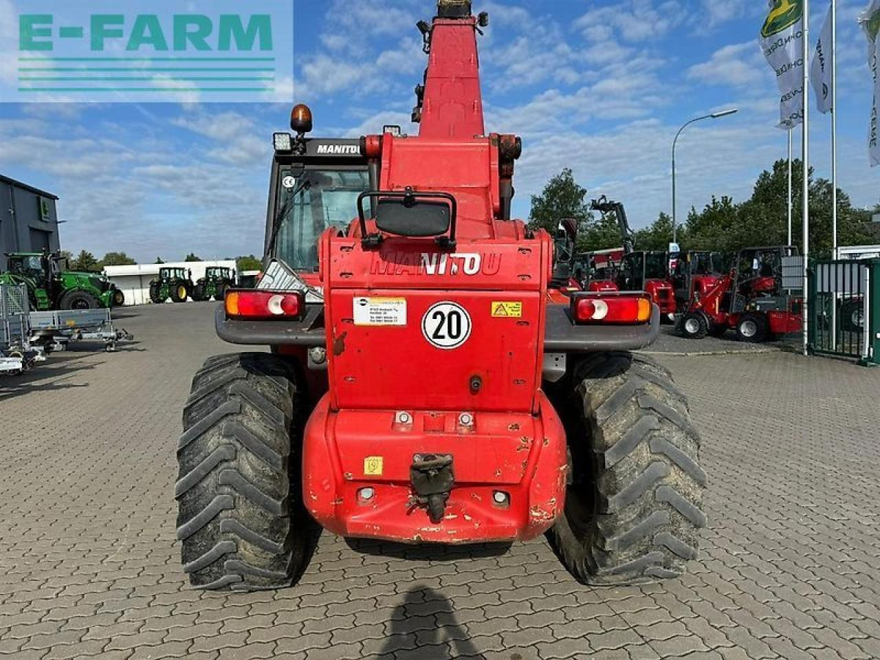 Manitou mlt845-120h 4-e3 - Empilhador telescópico: foto 5 Manitou mlt845-120h 4-e3 - Empilhador telescópico: foto 5