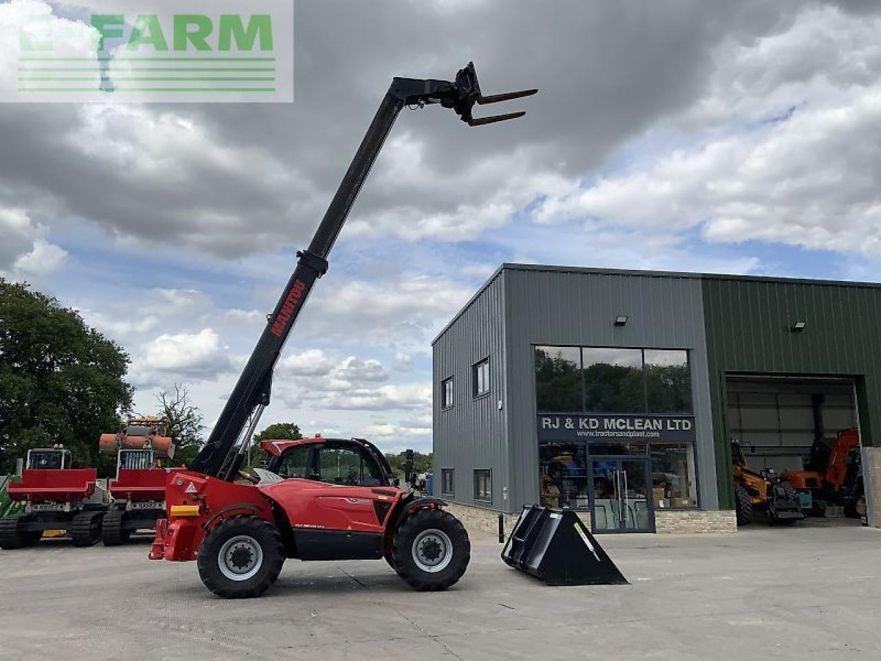 Manitou mlt961-145 v+l elite telehandler (st21724) - Empilhador telescópico: foto 1 Manitou mlt961-145 v+l elite telehandler (st21724) - Empilhador telescópico: foto 1