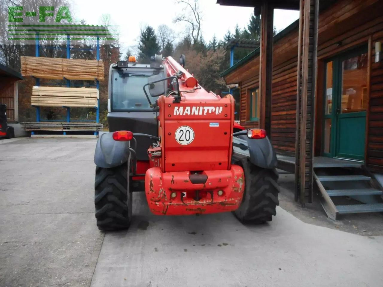 Manitou mt1440 ( 14m 4t ) arbeitskorb + gabel - Empilhador telescópico: foto 4 Manitou mt1440 ( 14m 4t ) arbeitskorb + gabel - Empilhador telescópico: foto 4