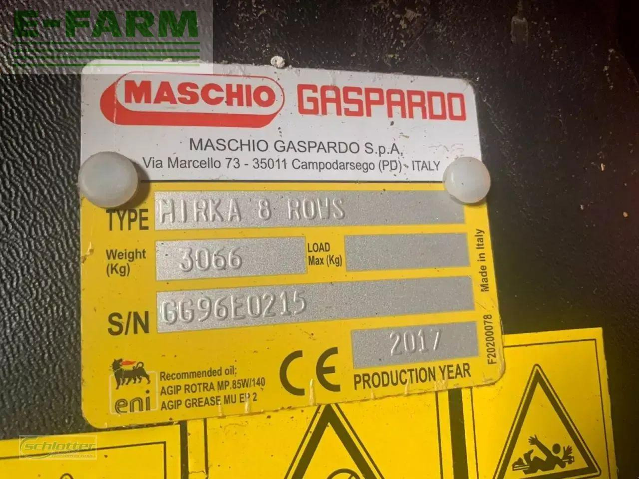 Maschio mirka 8 reihen - Semeadora de precisão: foto 2 Maschio mirka 8 reihen - Semeadora de precisão: foto 2