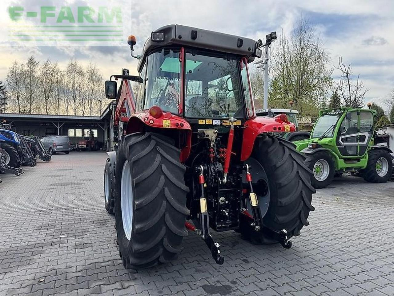 Trator Massey Ferguson 5455 + faucheux prestige 120: foto 7