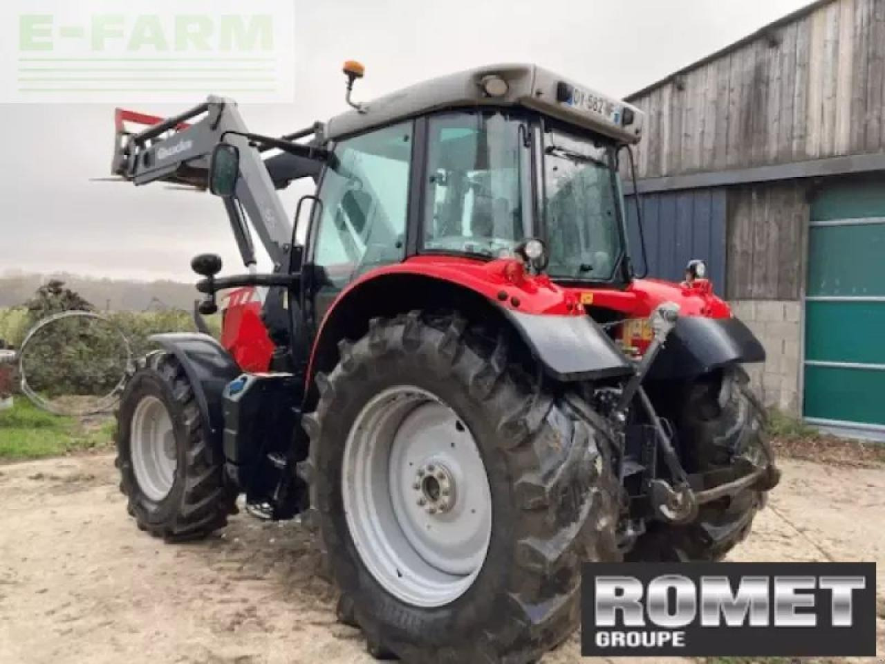 Massey Ferguson 6613 d6 ef Efficient - Trator: foto 4 Massey Ferguson 6613 d6 ef Efficient - Trator: foto 4