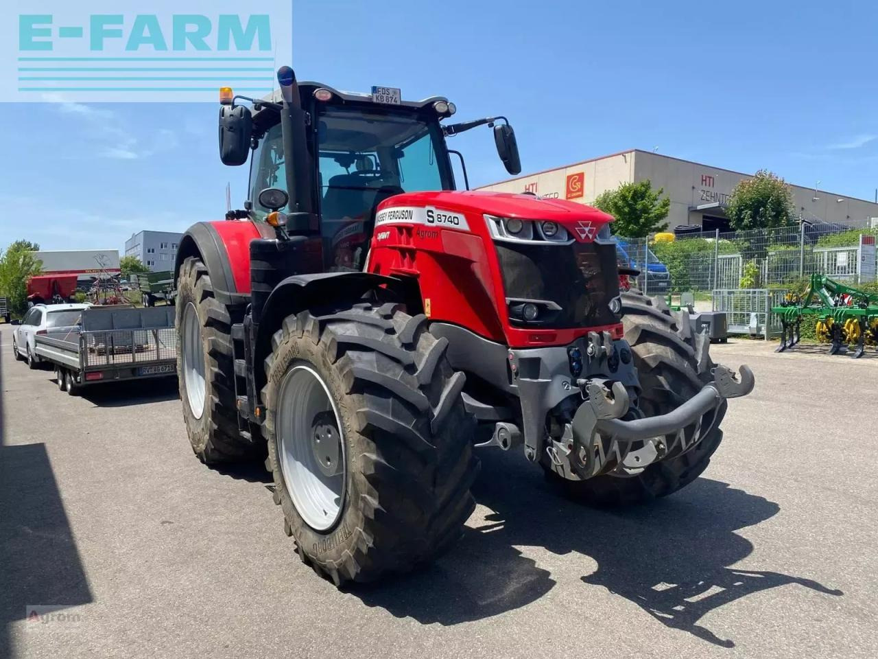 Massey Ferguson 8740 s dyna vt exclusive Exclusive - Trator: foto 1 Massey Ferguson 8740 s dyna vt exclusive Exclusive - Trator: foto 1
