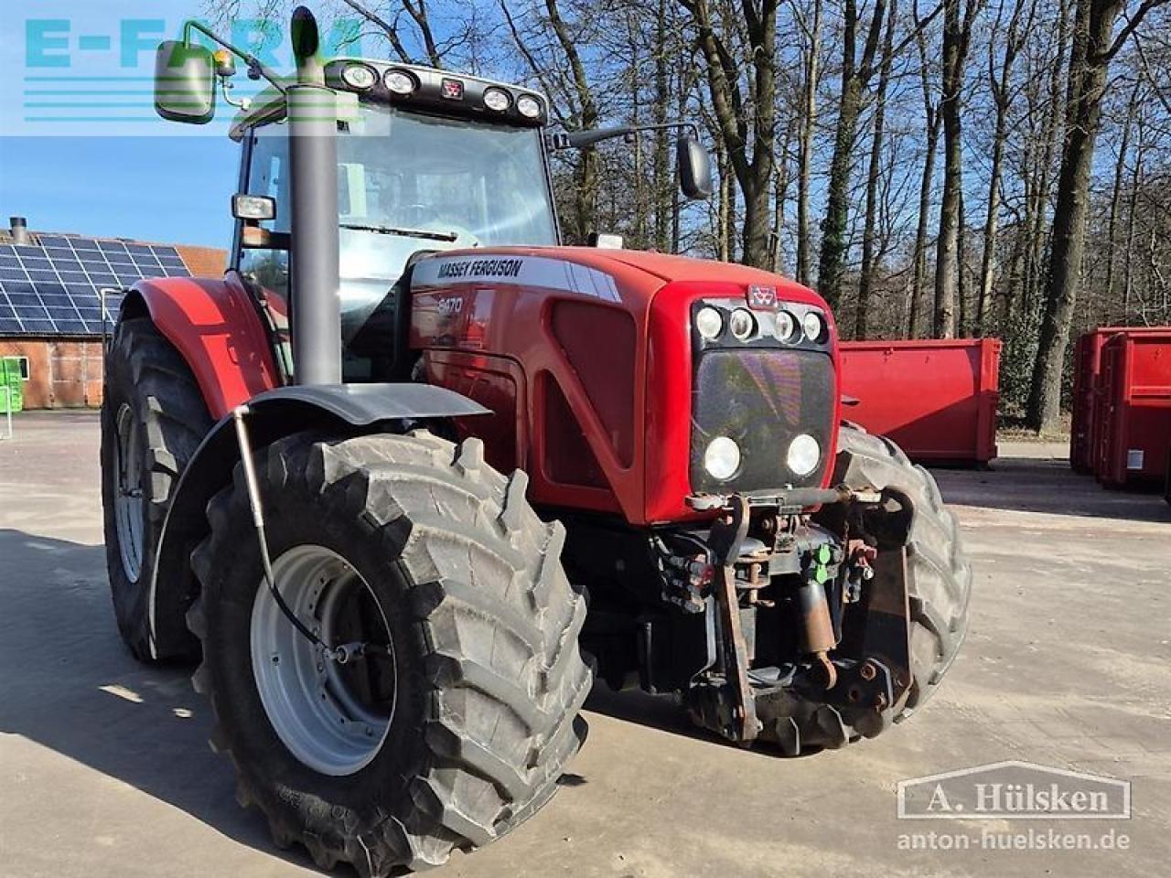 Massey Ferguson mf 8470 dyna-vt (mit reifendruckregelanlage) - Trator: foto 4 Massey Ferguson mf 8470 dyna-vt (mit reifendruckregelanlage) - Trator: foto 4
