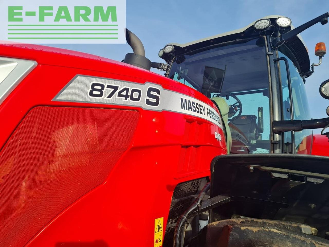 Massey Ferguson mf 8740 s efficient - Trator: foto 3 Massey Ferguson mf 8740 s efficient - Trator: foto 3