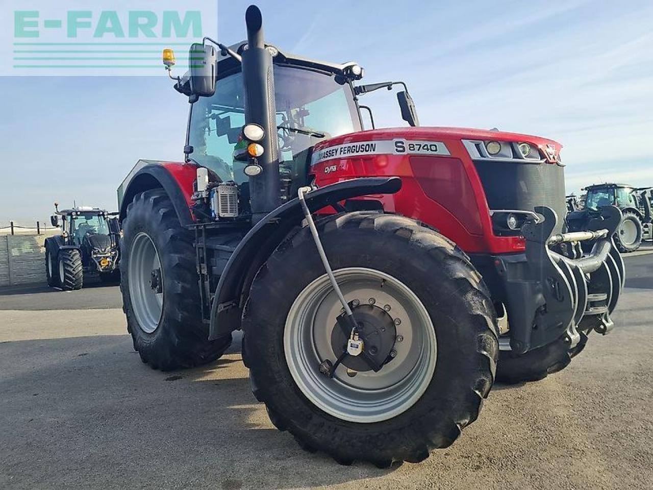 Massey Ferguson mf 8740 s efficient - Trator: foto 5 Massey Ferguson mf 8740 s efficient - Trator: foto 5