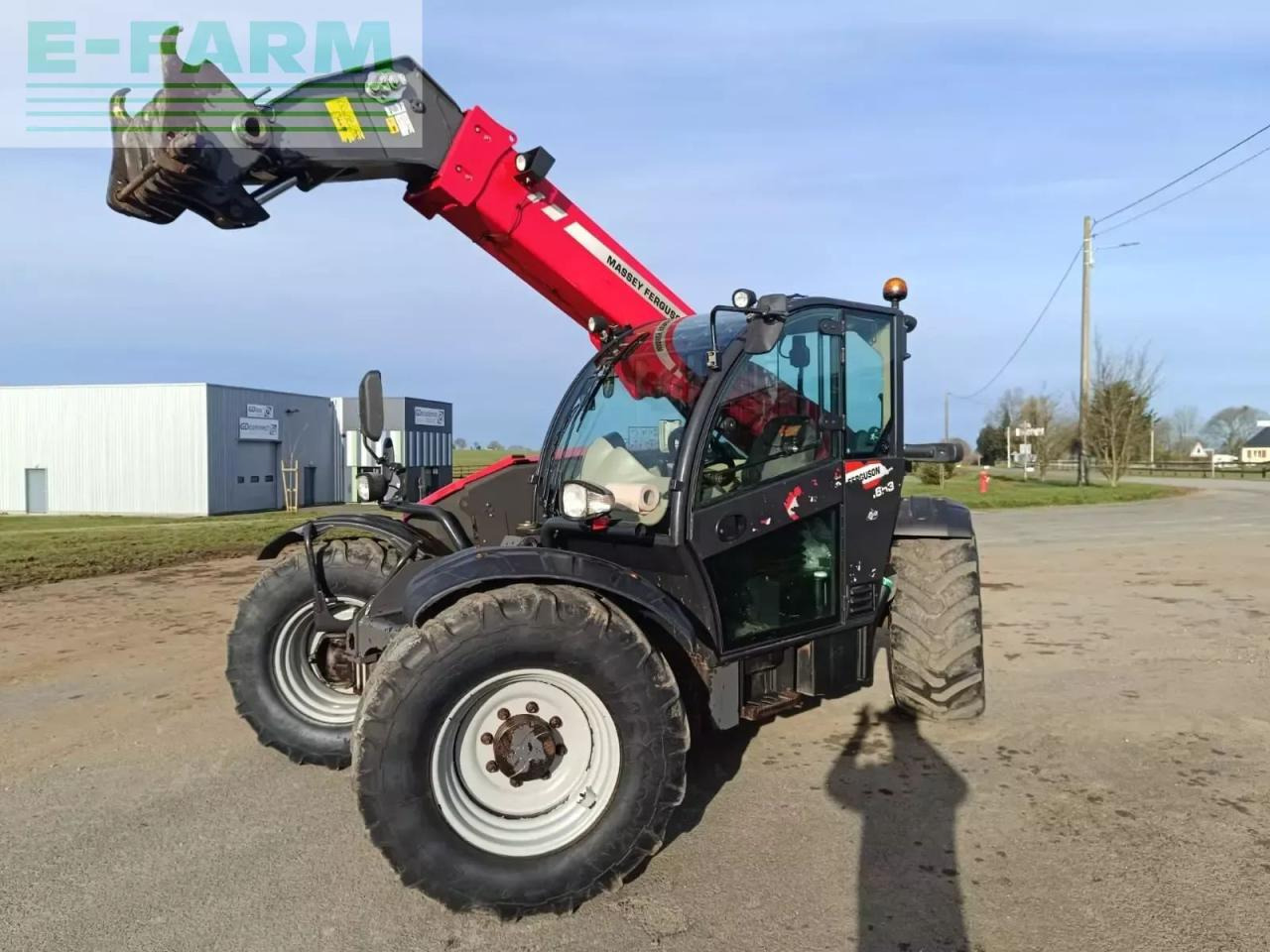 Massey Ferguson th 6534 - Empilhador telescópico: foto 3 Massey Ferguson th 6534 - Empilhador telescópico: foto 3
