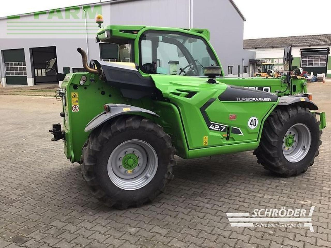 Empilhador telescópico Merlo tf 42.7 - 136: foto 10