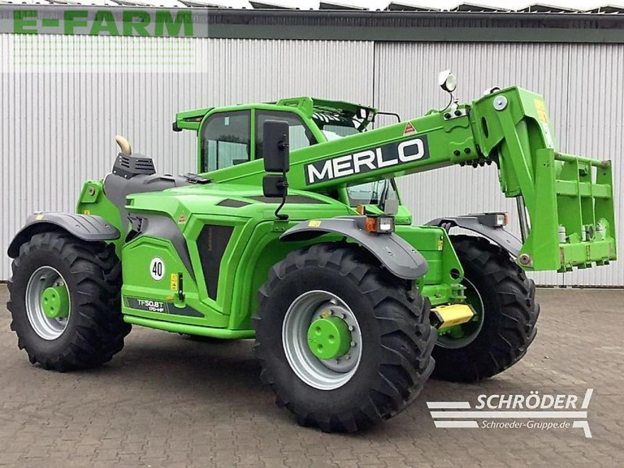 Merlo tf 50.8 t - 170 - hf - Empilhador telescópico: foto 1 Merlo tf 50.8 t - 170 - hf - Empilhador telescópico: foto 1