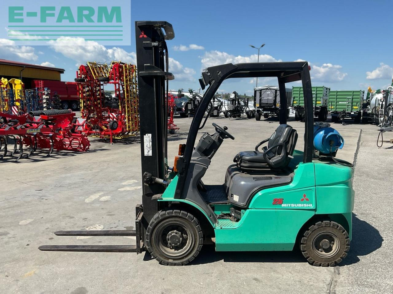 Mitsubishi FG25N Gasstapler - Empilhador: foto 2 Mitsubishi FG25N Gasstapler - Empilhador: foto 2