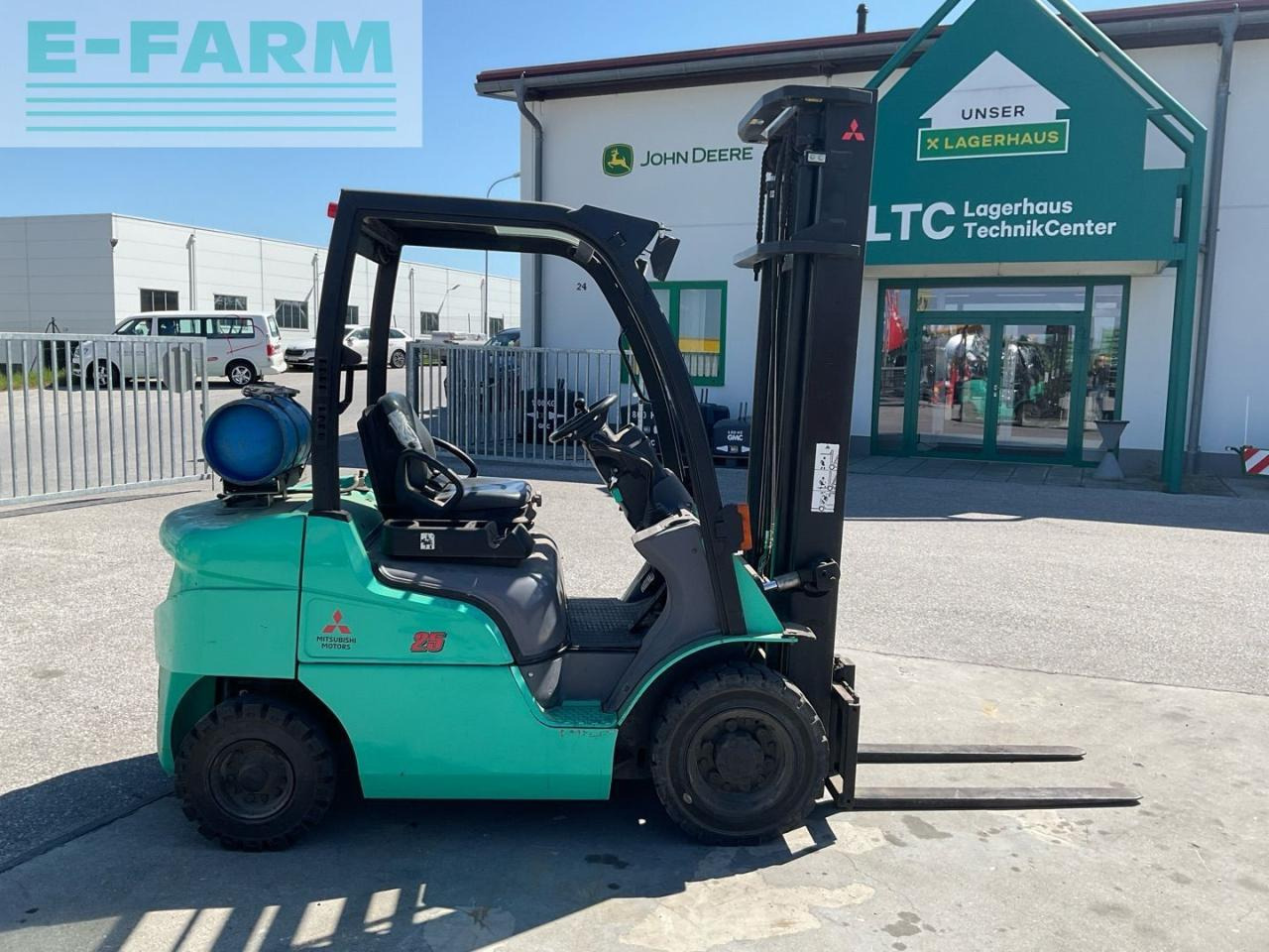 Mitsubishi FG25N Gasstapler - Empilhador: foto 5 Mitsubishi FG25N Gasstapler - Empilhador: foto 5