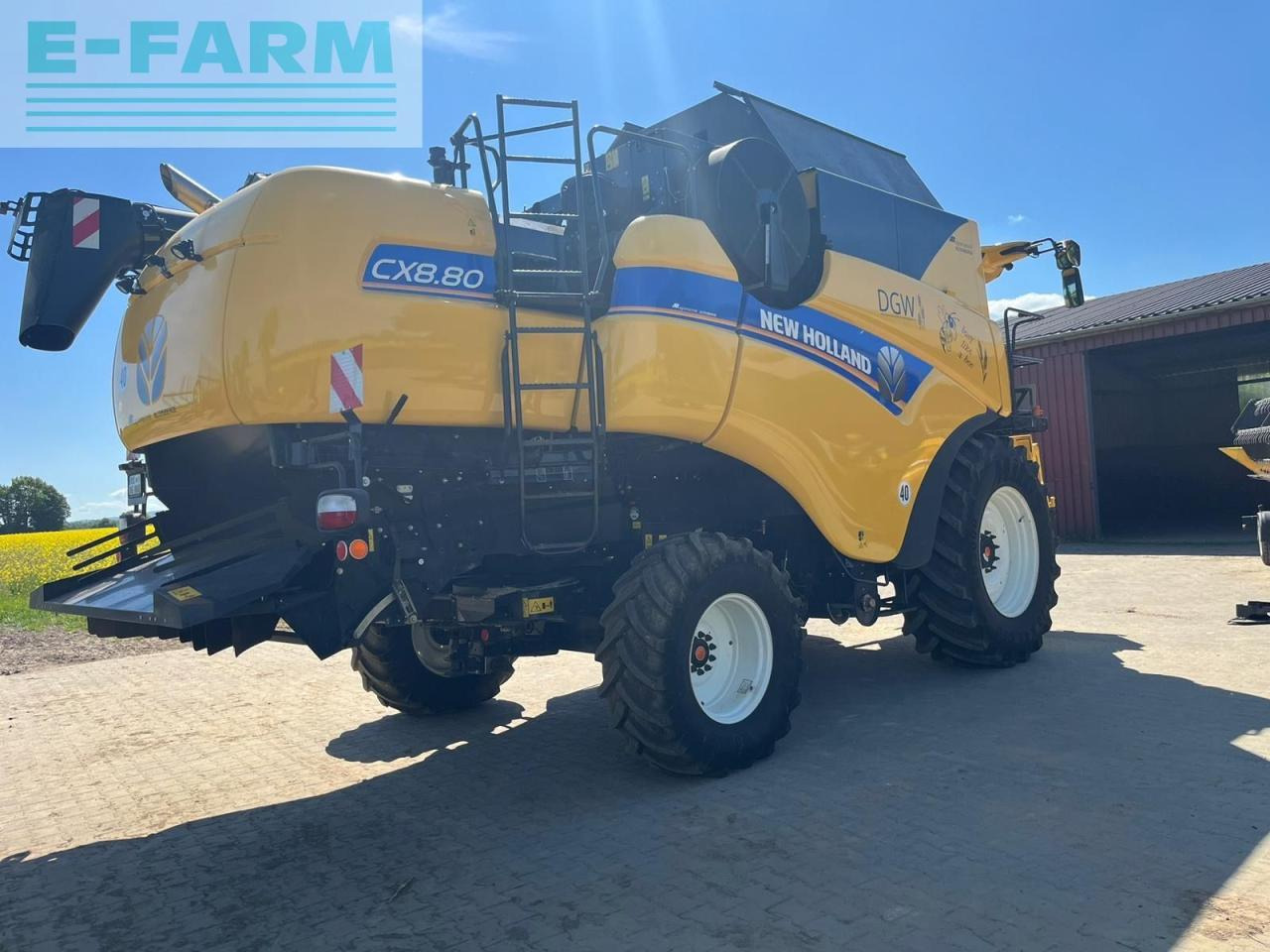 New Holland CX 8.80 - Ceifeira debulhadora: foto 2 New Holland CX 8.80 - Ceifeira debulhadora: foto 2
