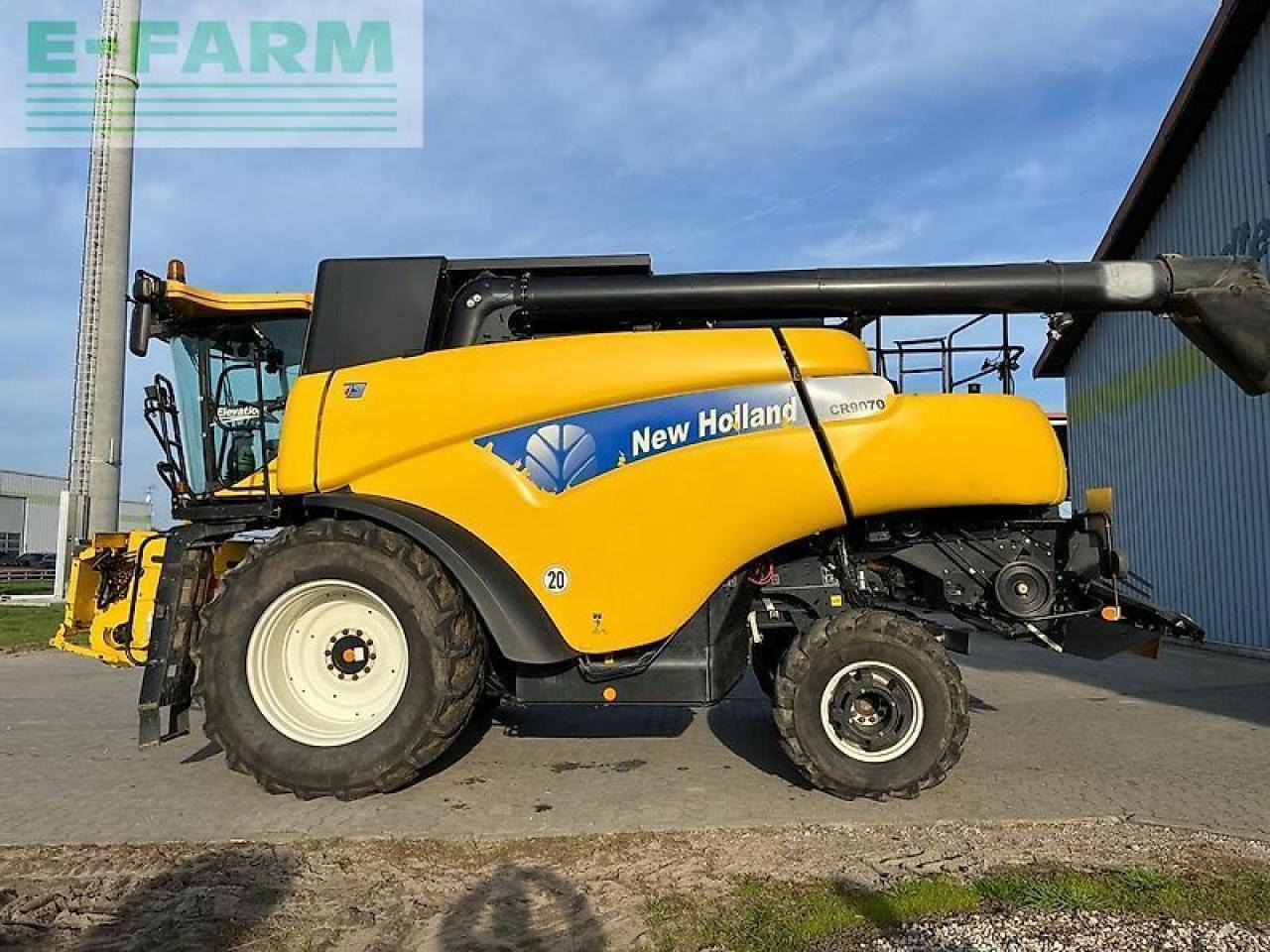 Ceifeira debulhadora New Holland cr 9070: foto 8