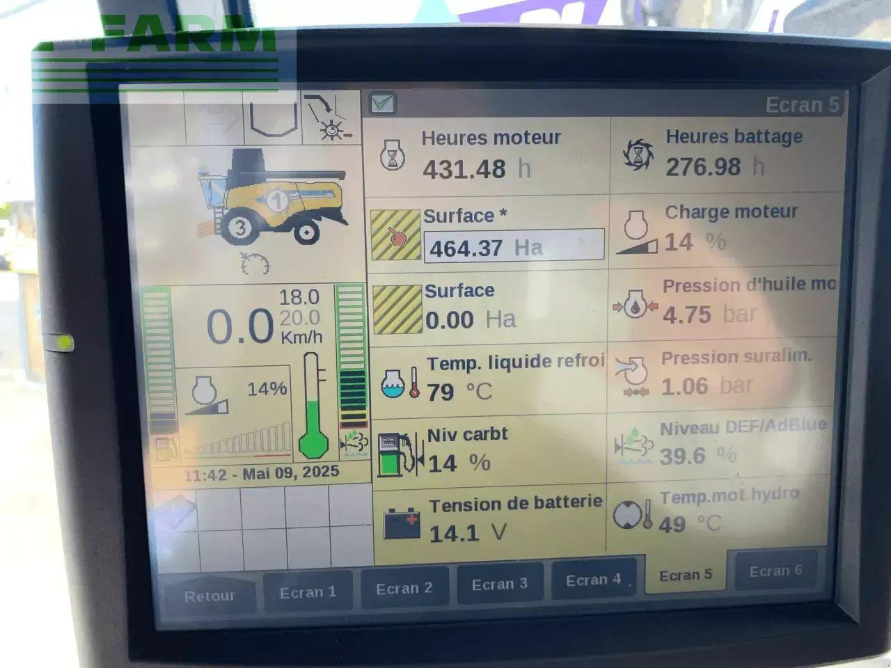 New Holland cx 6.80 - Ceifeira debulhadora: foto 4 New Holland cx 6.80 - Ceifeira debulhadora: foto 4
